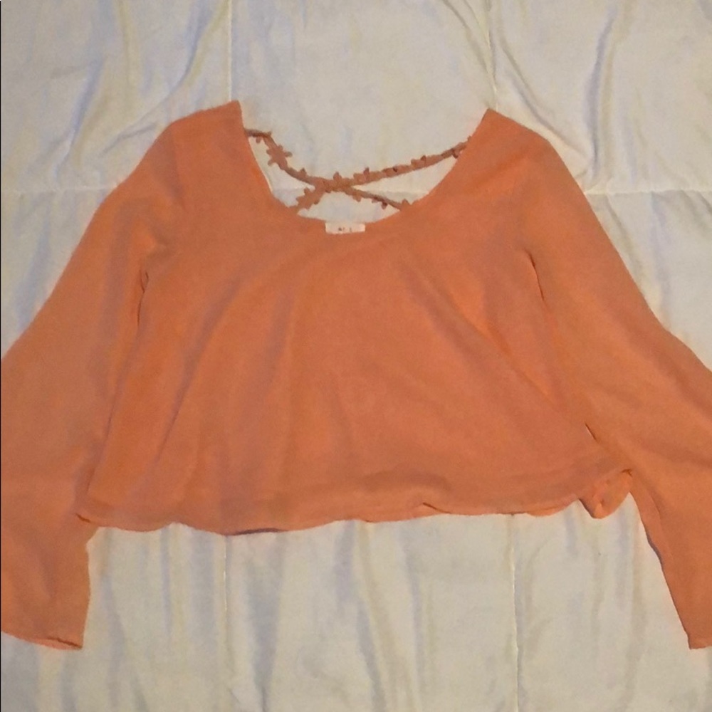 coral long sleeve